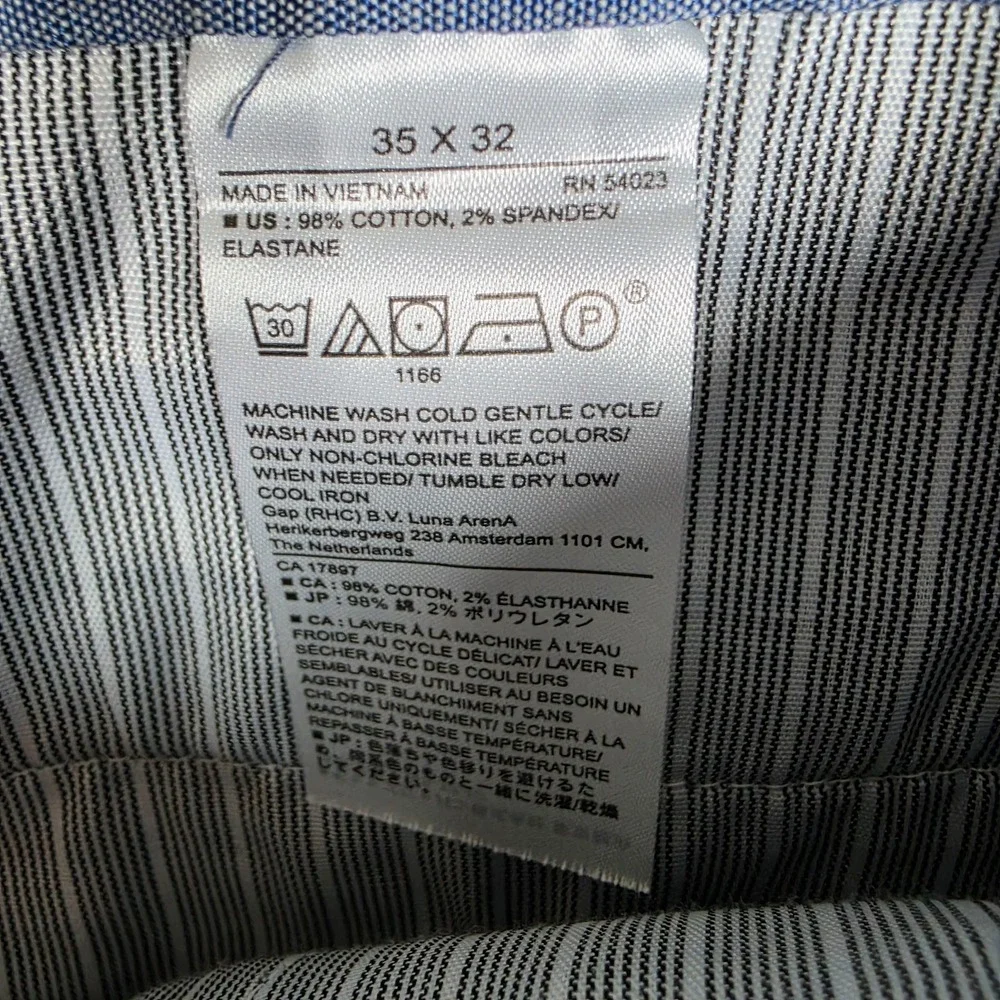 Banana Republic Pants Mens Size 35x32 Relaxed Tapered Fit Ankle Length Knit NEW